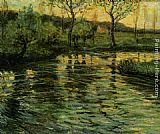 Conneticut River Scene by Ernest Lawson
